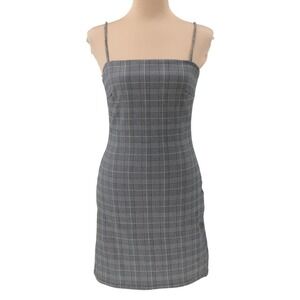 Windsor Plaid Mini Dress Womens Size‎ M  Y2K Office Siren Academia Preppy School
